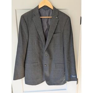 NWT Brooks Brothers Regent Fit Men's Charcoal Wool Sport Coat Blazer 40R